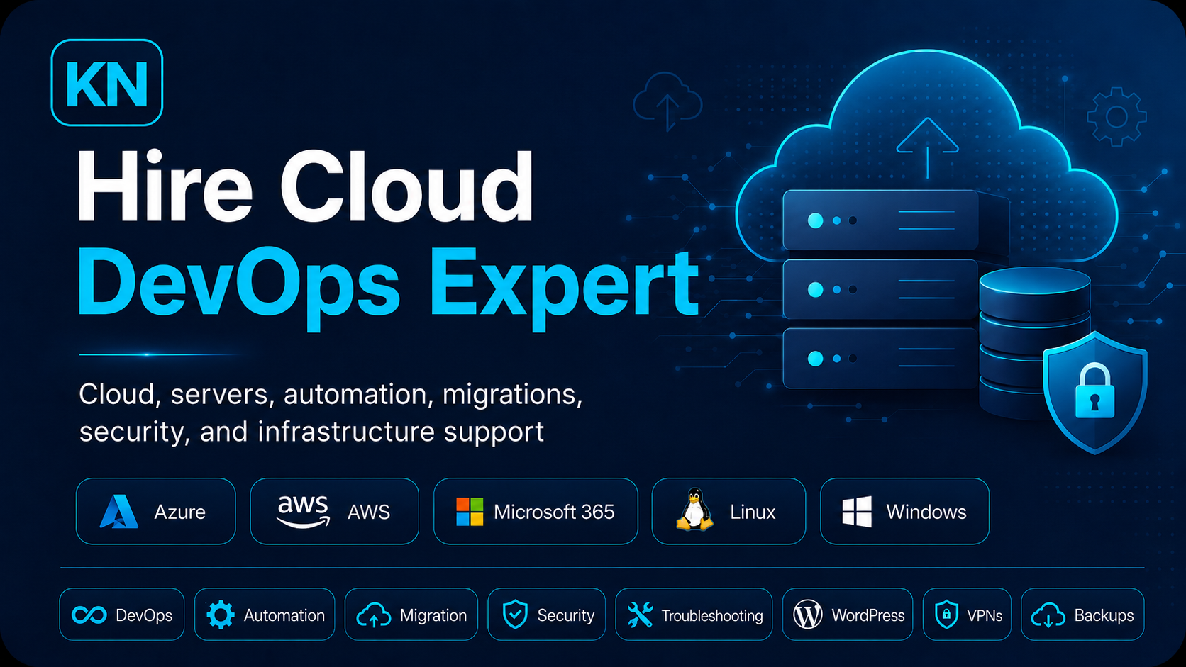 Kashif Nadeem Hire Cloud DevOps Expert